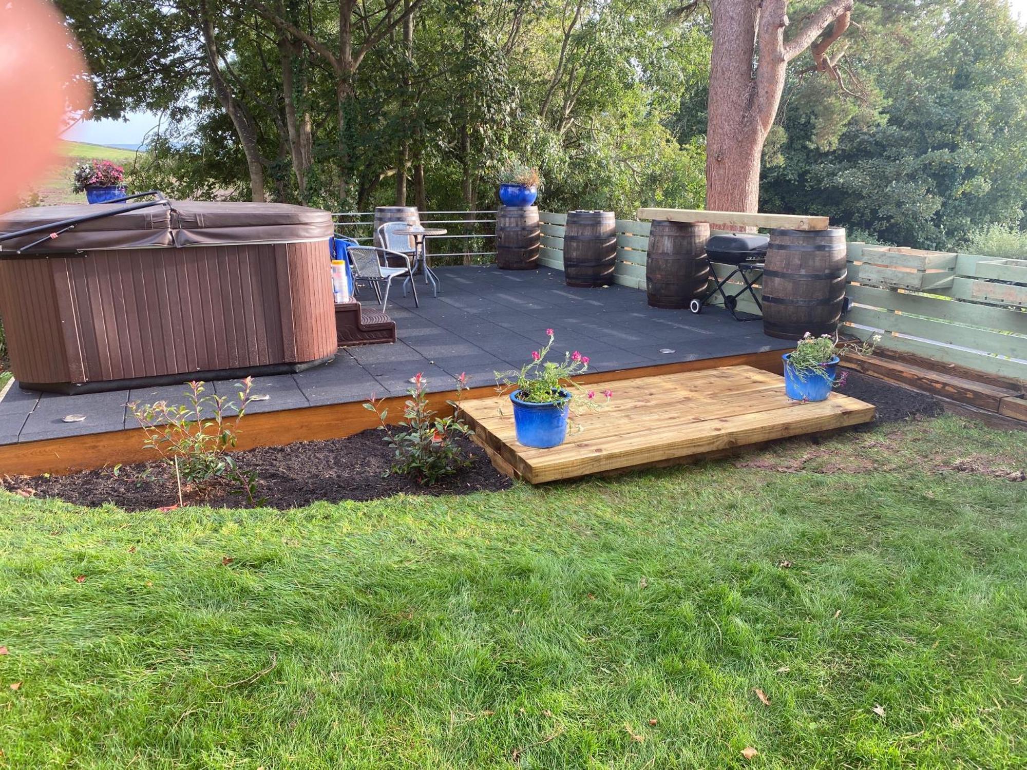 Mountain View Cottage, Hot Tub , Stunning Views Llanhamlach Eksteriør bilde